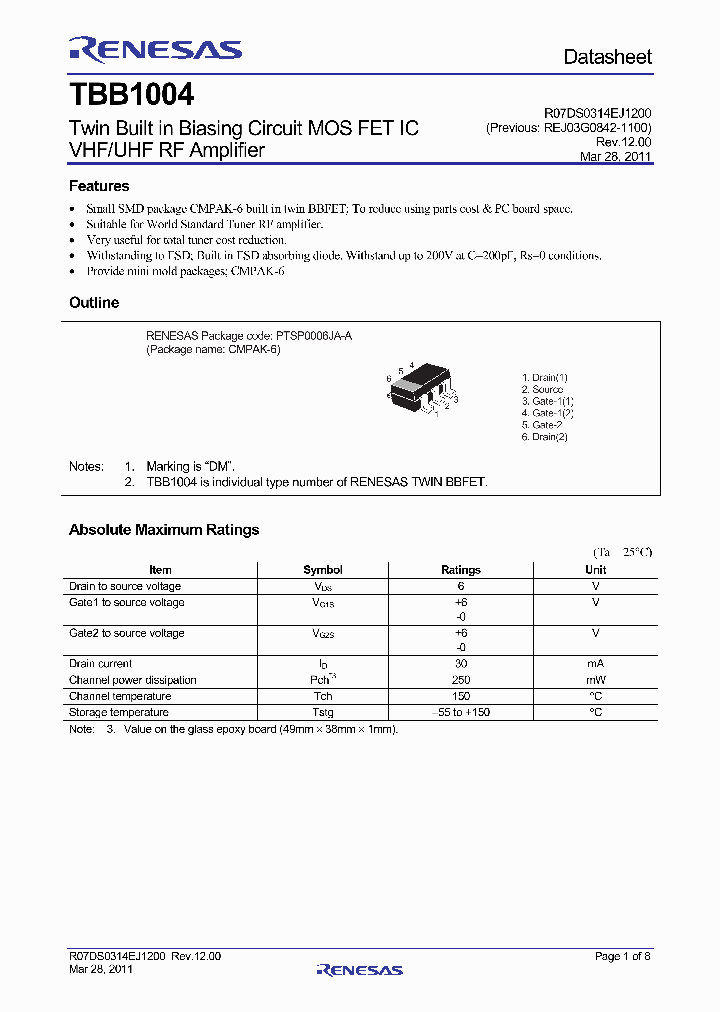 TBB1004DMTL-H_3555455.PDF Datasheet