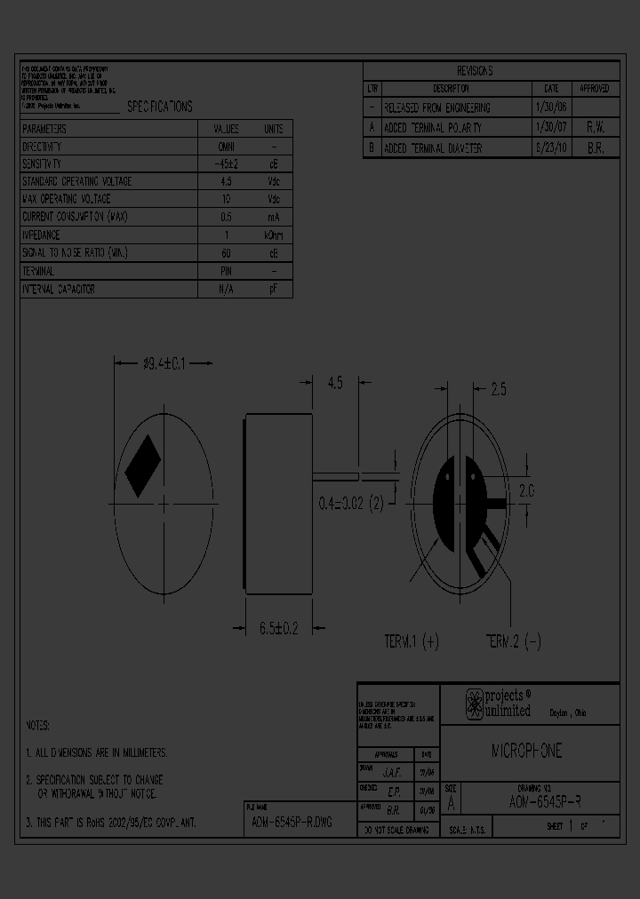 AOM-6545P-R_3563992.PDF Datasheet