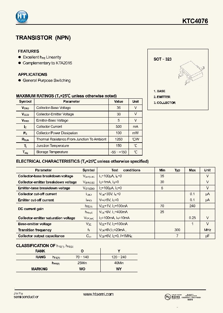 KTC4076_3567098.PDF Datasheet