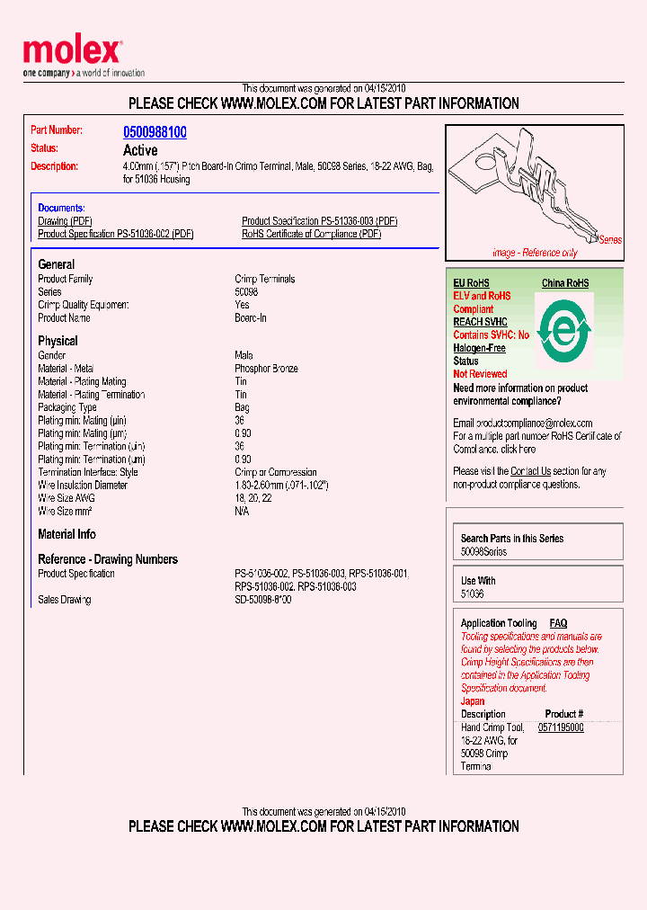 50098-8100_3570438.PDF Datasheet