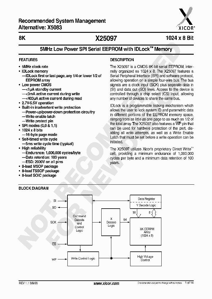 X25097M-27_3555522.PDF Datasheet