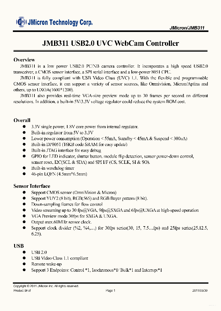 JMB311_3577069.PDF Datasheet