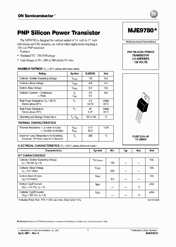 MJE9780-D_3592086.PDF Datasheet