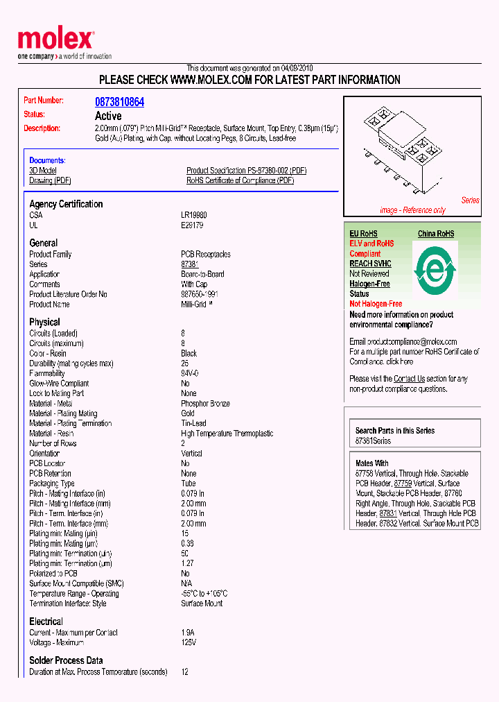 87381-0864_3593493.PDF Datasheet
