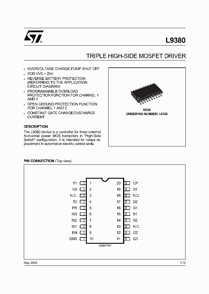L9380-TR_3592430.PDF Datasheet