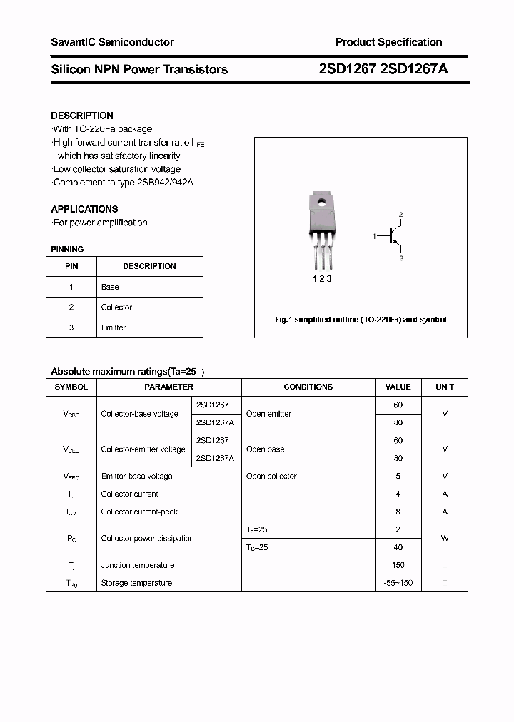 2SD1267A_3595858.PDF Datasheet