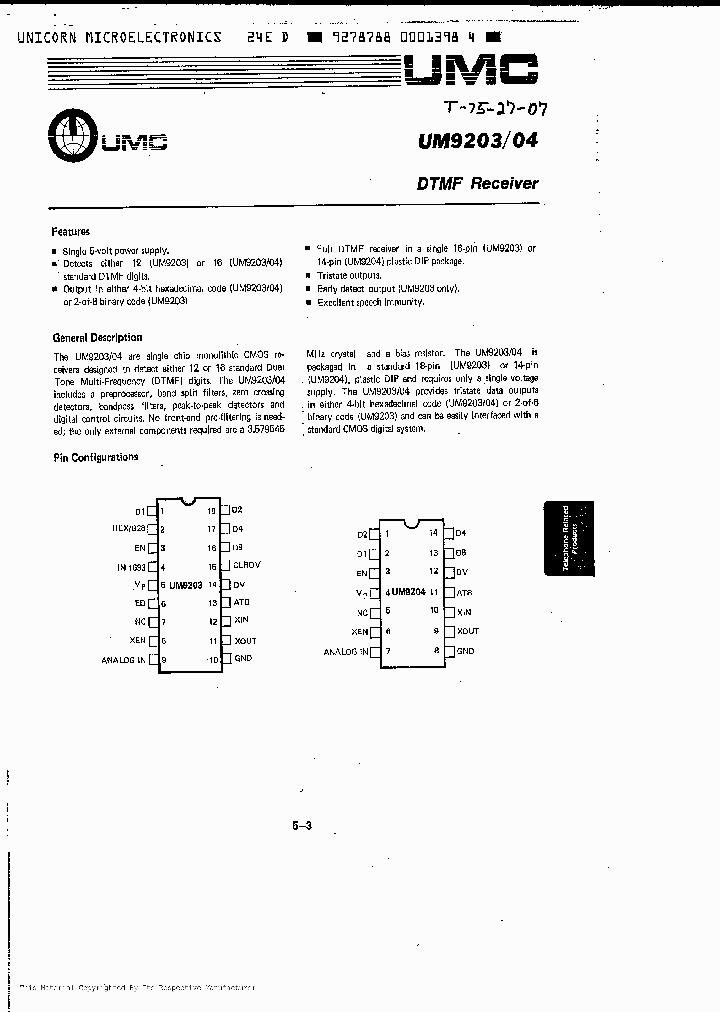 UM9203_3596103.PDF Datasheet