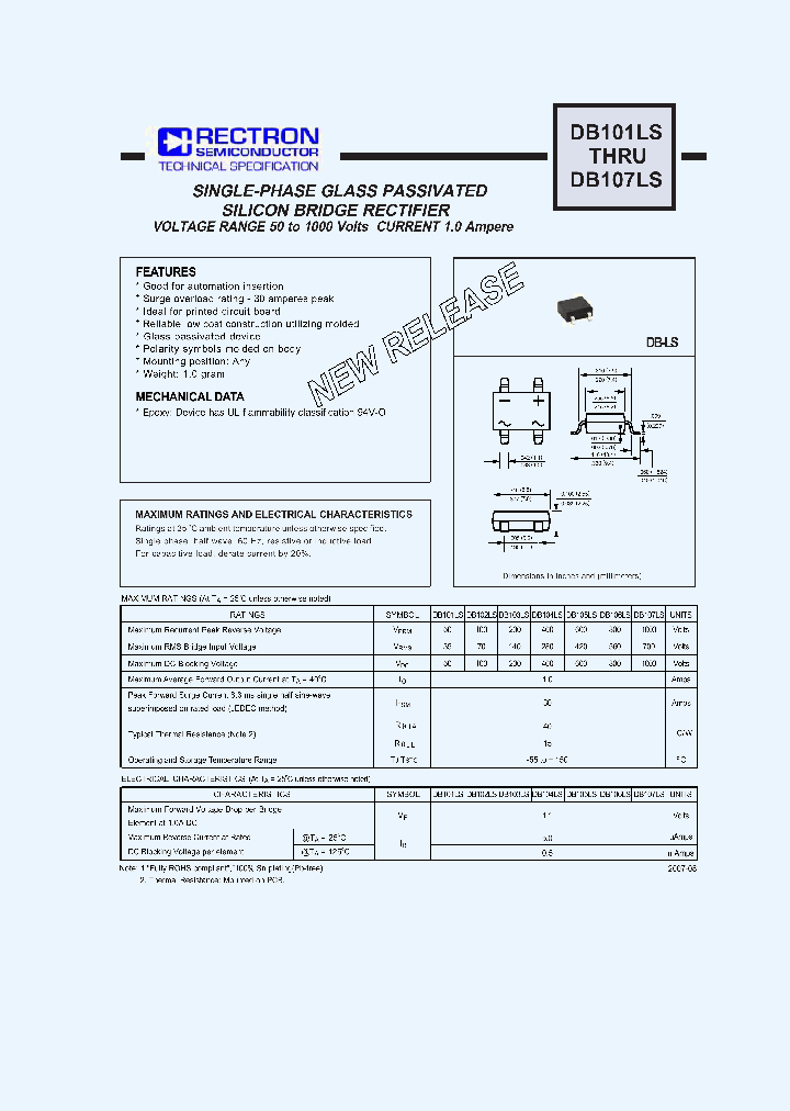 DB107LS_3604618.PDF Datasheet