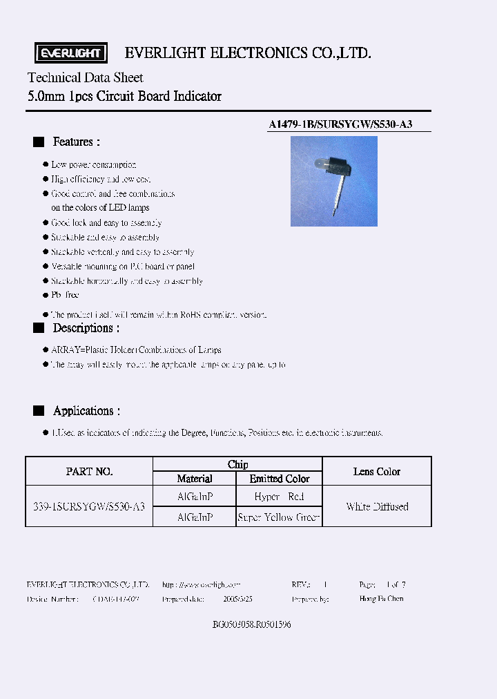 A1479-1B-SURSYGW-S530-A3_3604866.PDF Datasheet