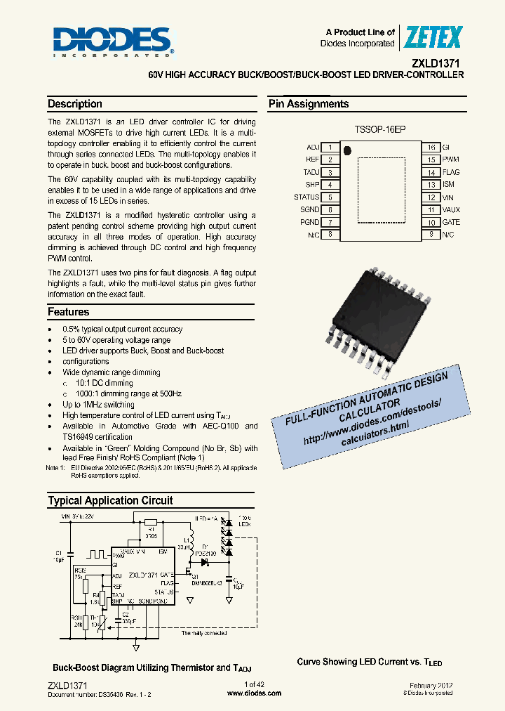 ZXLD1371_3605682.PDF Datasheet