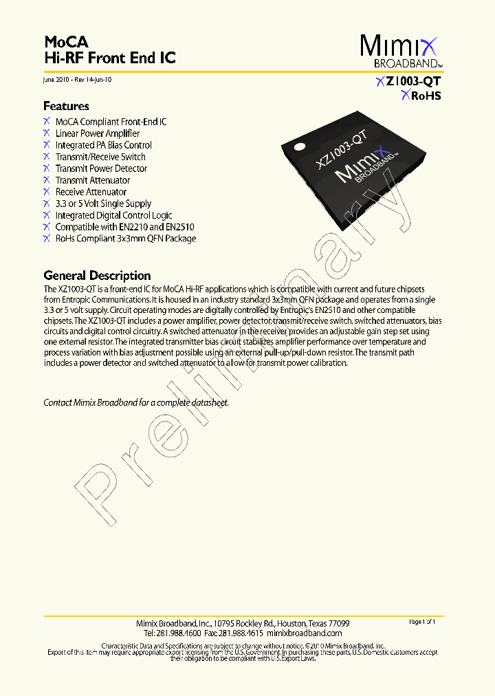 XZ1003-QT_3611545.PDF Datasheet