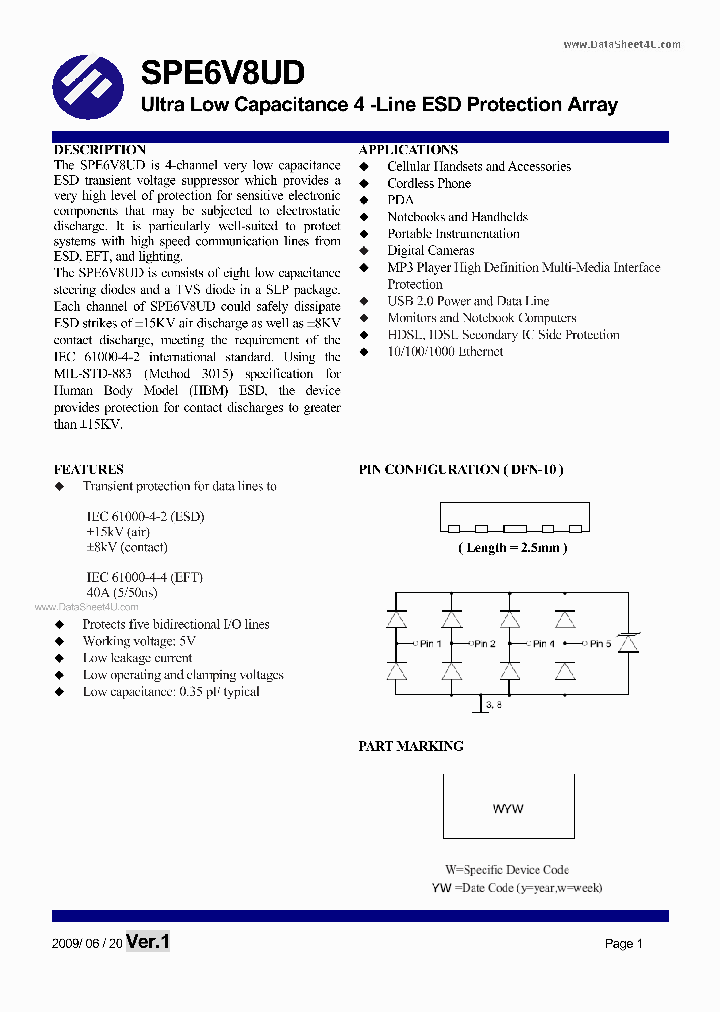 SPE6V8UD_3612017.PDF Datasheet