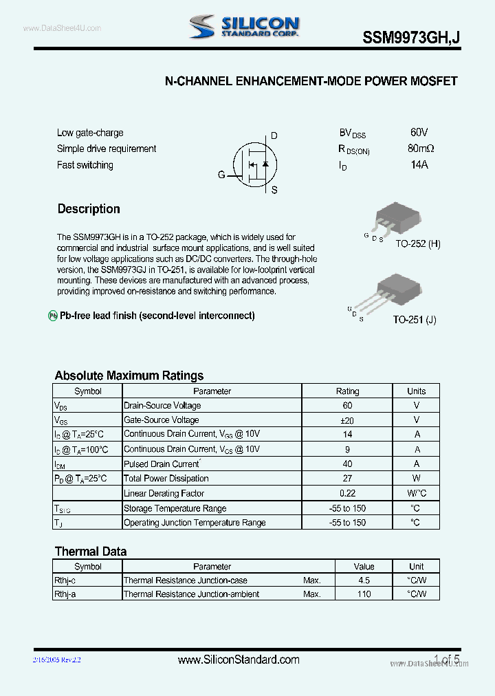 SSM9973GH_3615602.PDF Datasheet
