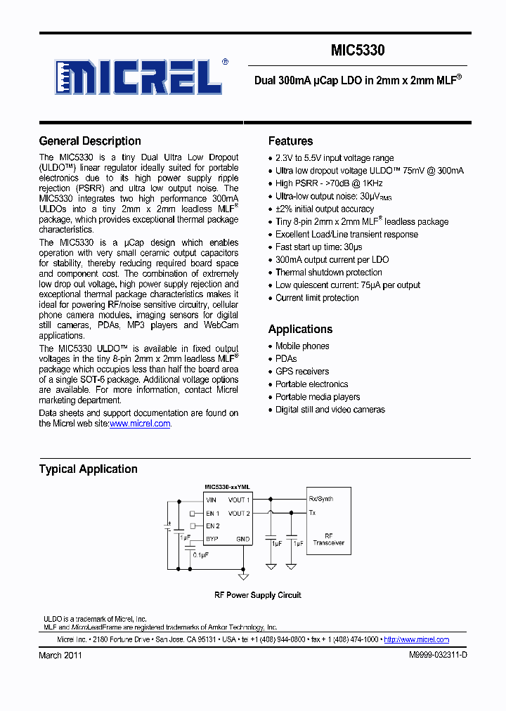 MIC5330-SKYML_3620587.PDF Datasheet
