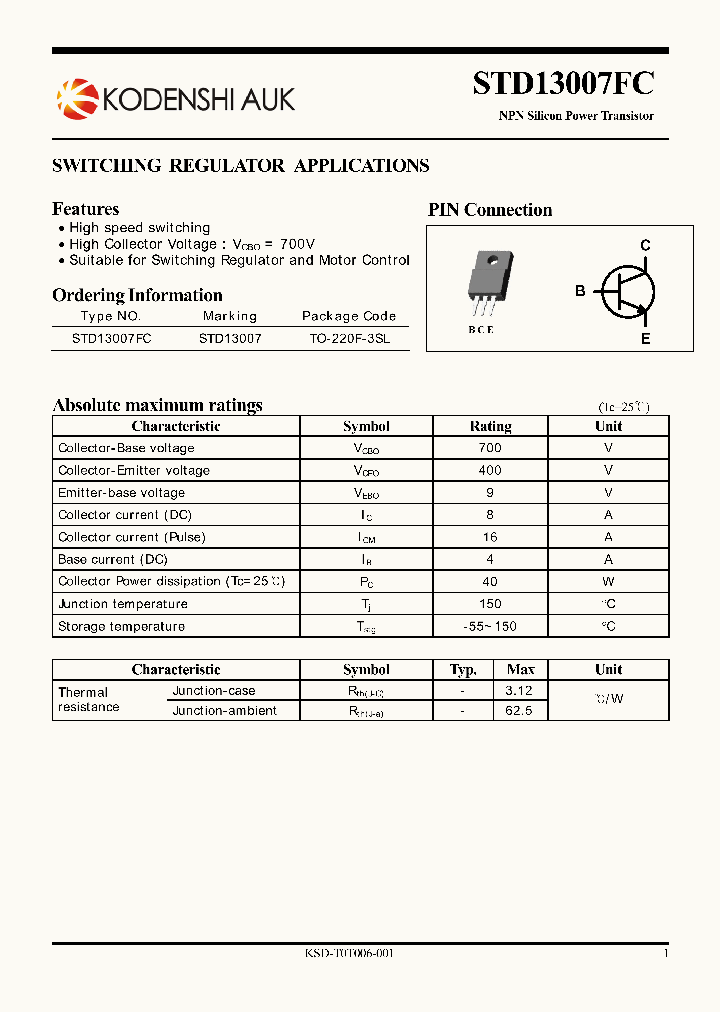 STD13007FC_3621387.PDF Datasheet
