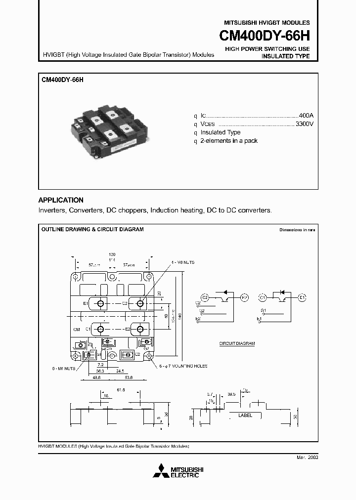 CM400DY-66H_3623827.PDF Datasheet