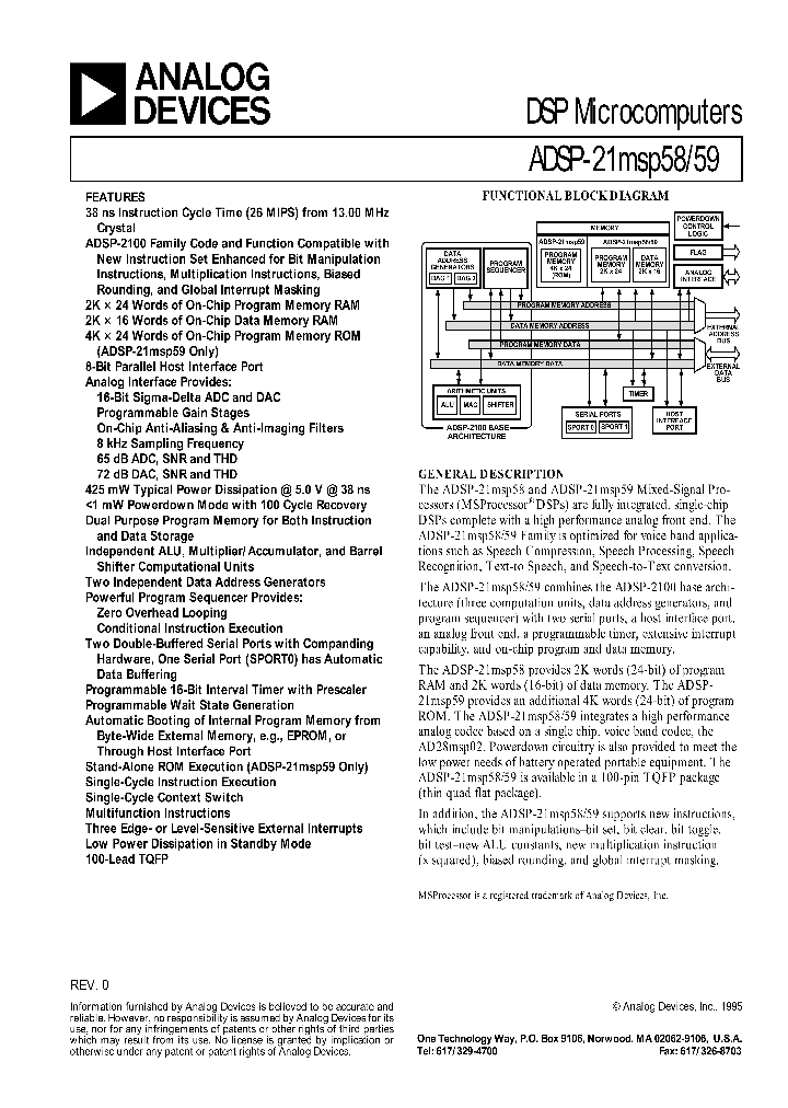 ADSP-21MSP58_3624478.PDF Datasheet
