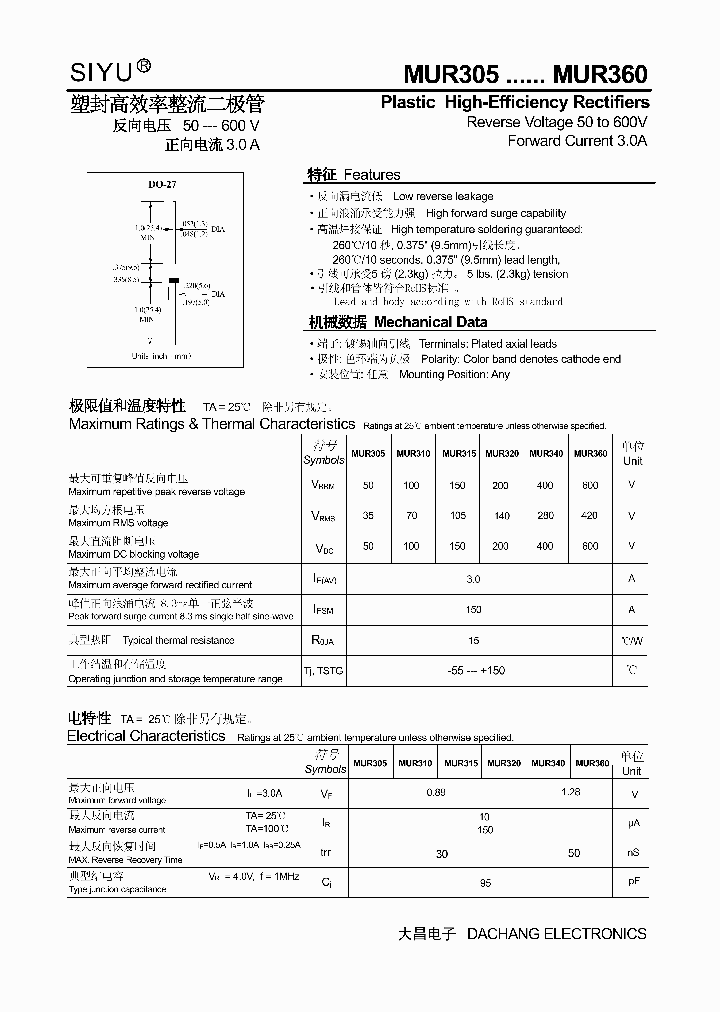 MUR360_3633822.PDF Datasheet