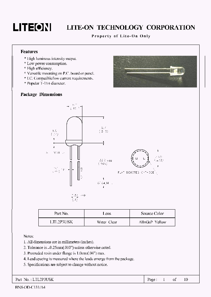 LTL2P3USK_3634602.PDF Datasheet