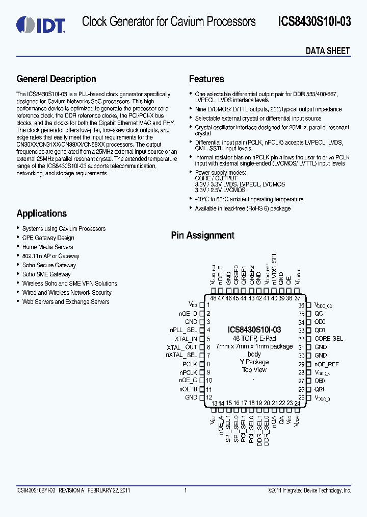 8430S10BYI-03LF_3646795.PDF Datasheet