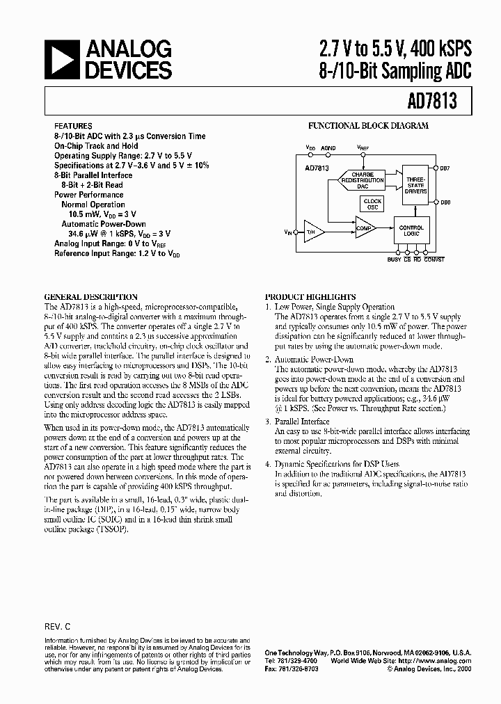 AD7813YR-REEL_3652250.PDF Datasheet