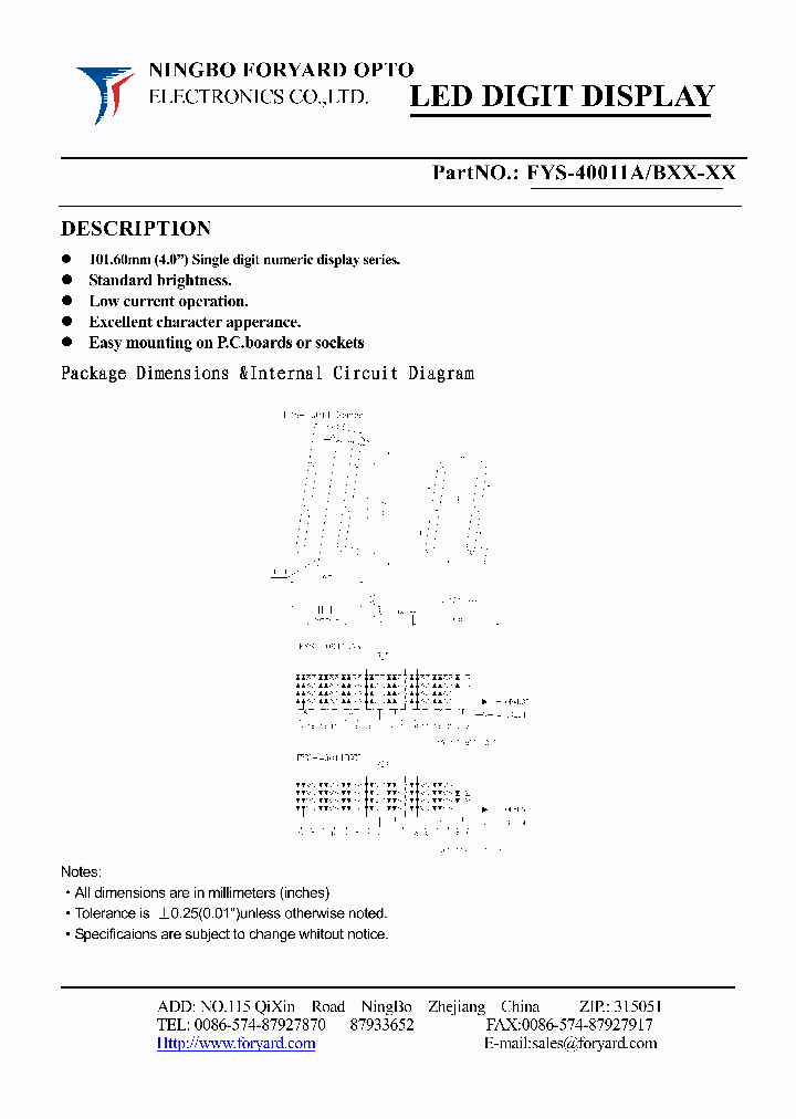 FYS-40011AXX_3652804.PDF Datasheet