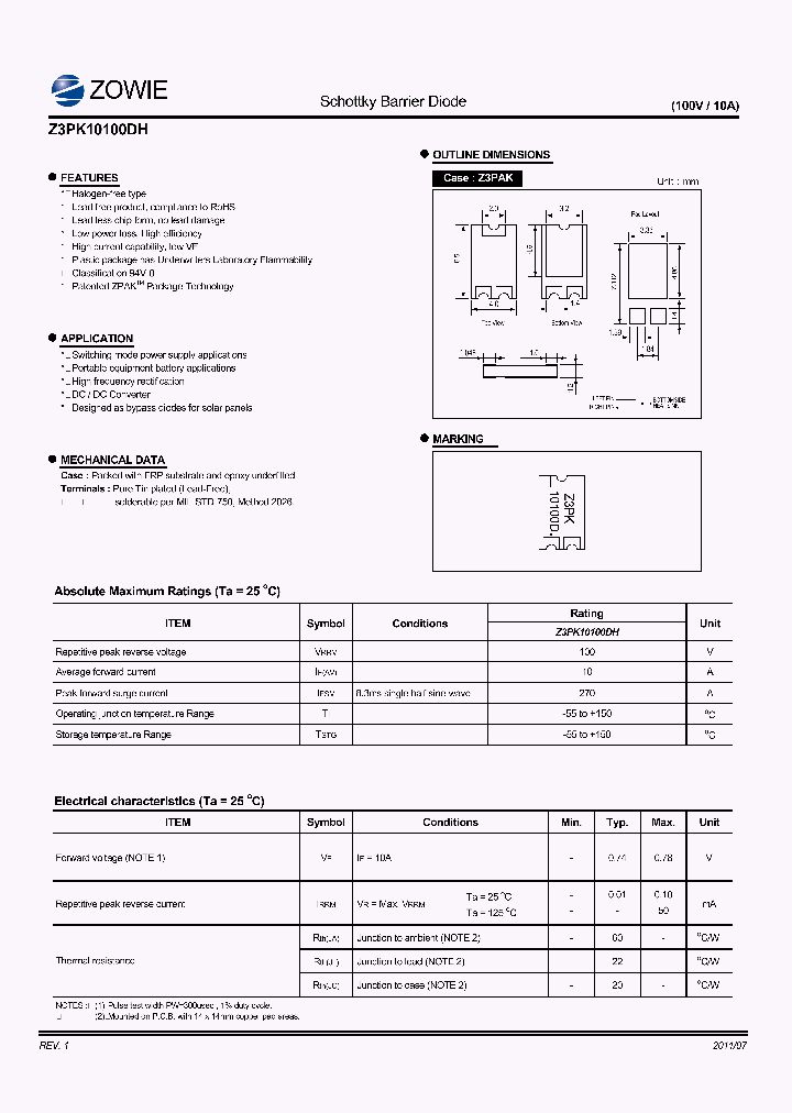 Z3PK10100DH_3653990.PDF Datasheet