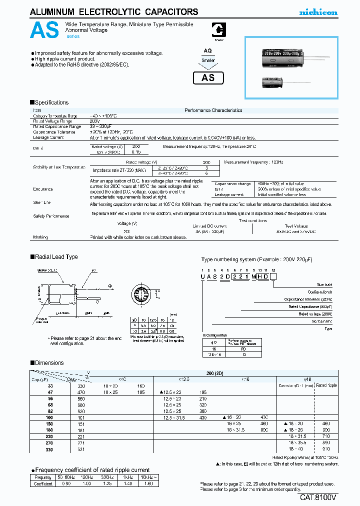 UAS2D271MHD_3654595.PDF Datasheet