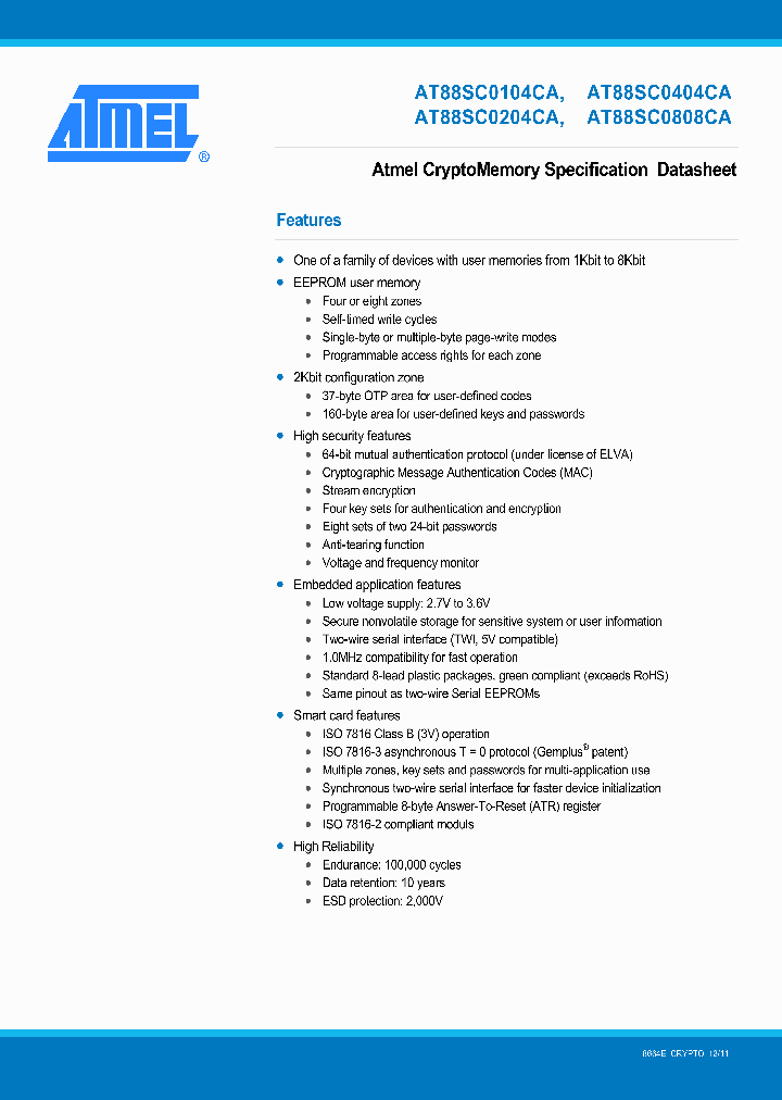AT88SC0104CA_3654687.PDF Datasheet