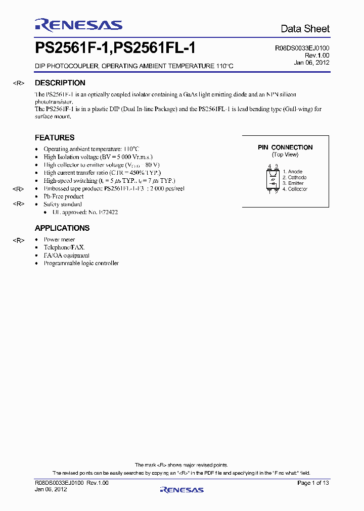 PS2561FL-1-F3_3655074.PDF Datasheet
