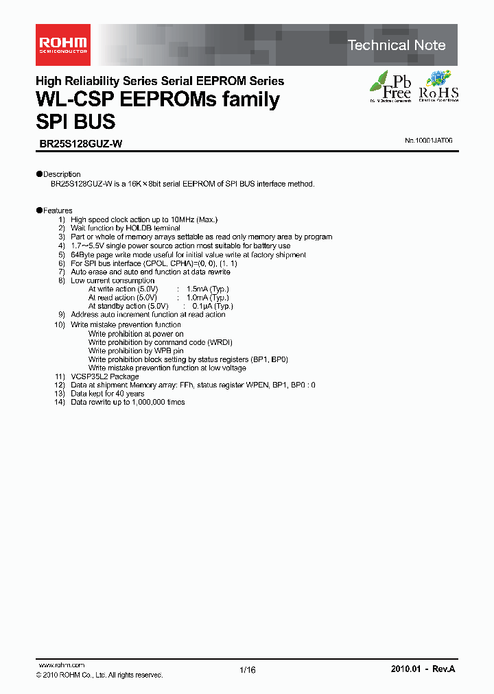 BR25S128GUZ-WE2_3656909.PDF Datasheet