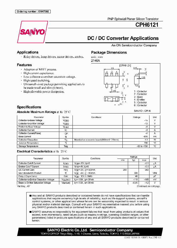 CPH6121_3657346.PDF Datasheet