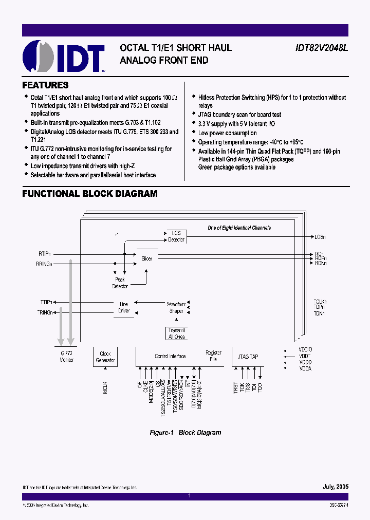 IDT82V2048LBB_3658331.PDF Datasheet