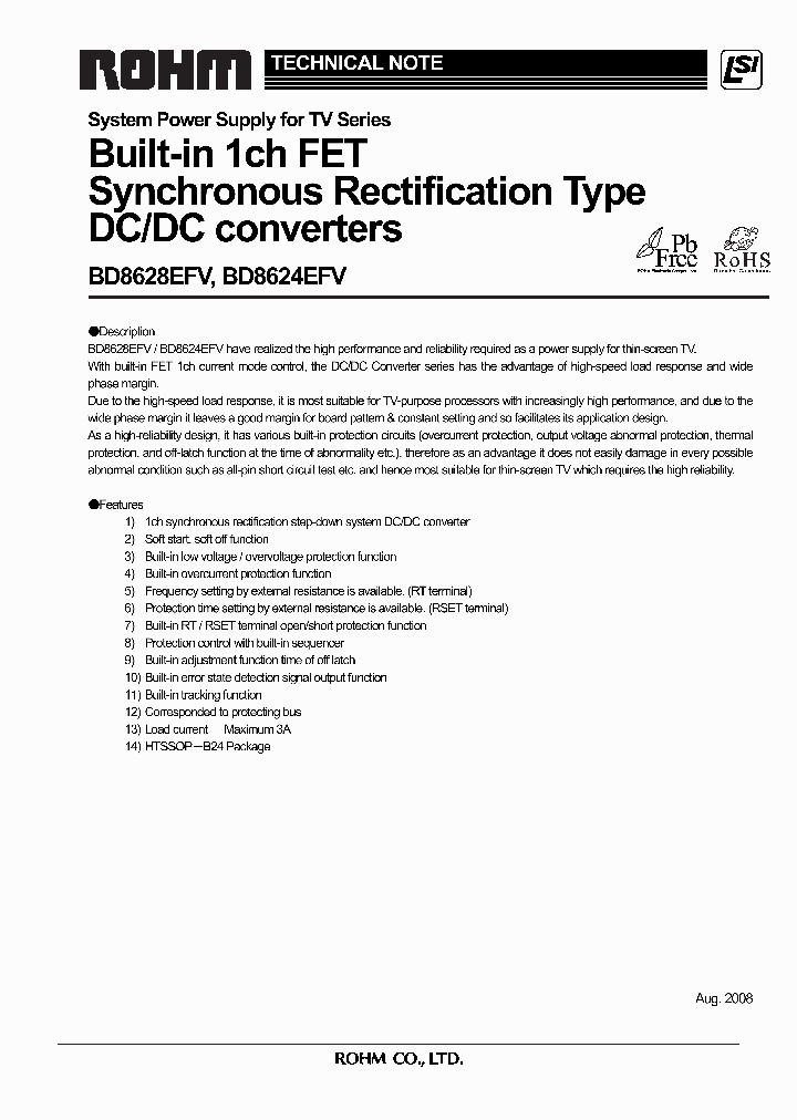BD8624EFV_3658801.PDF Datasheet