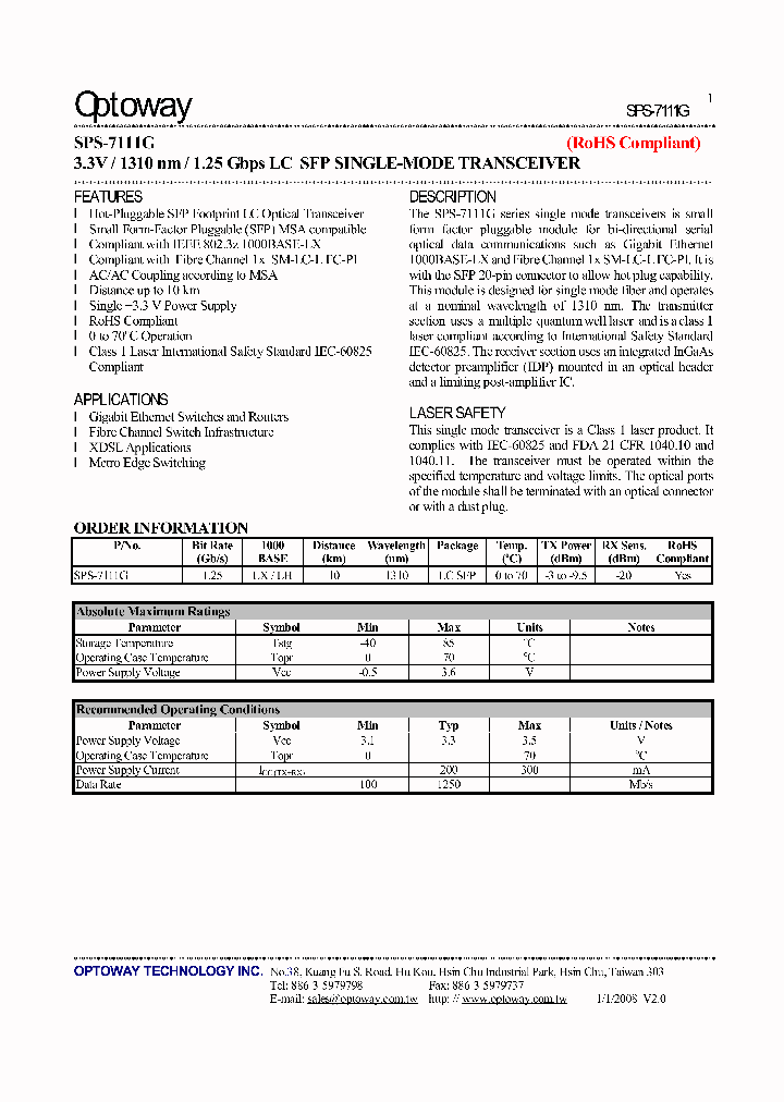 SPS-7111G08_3659415.PDF Datasheet