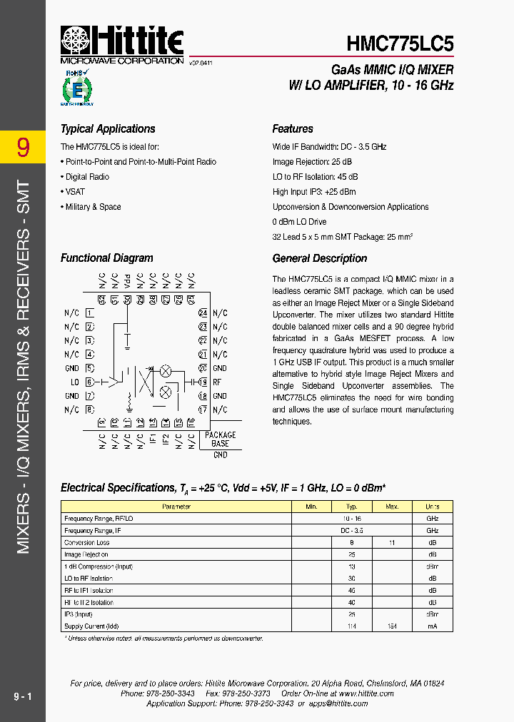 HMC775LC511_3660314.PDF Datasheet