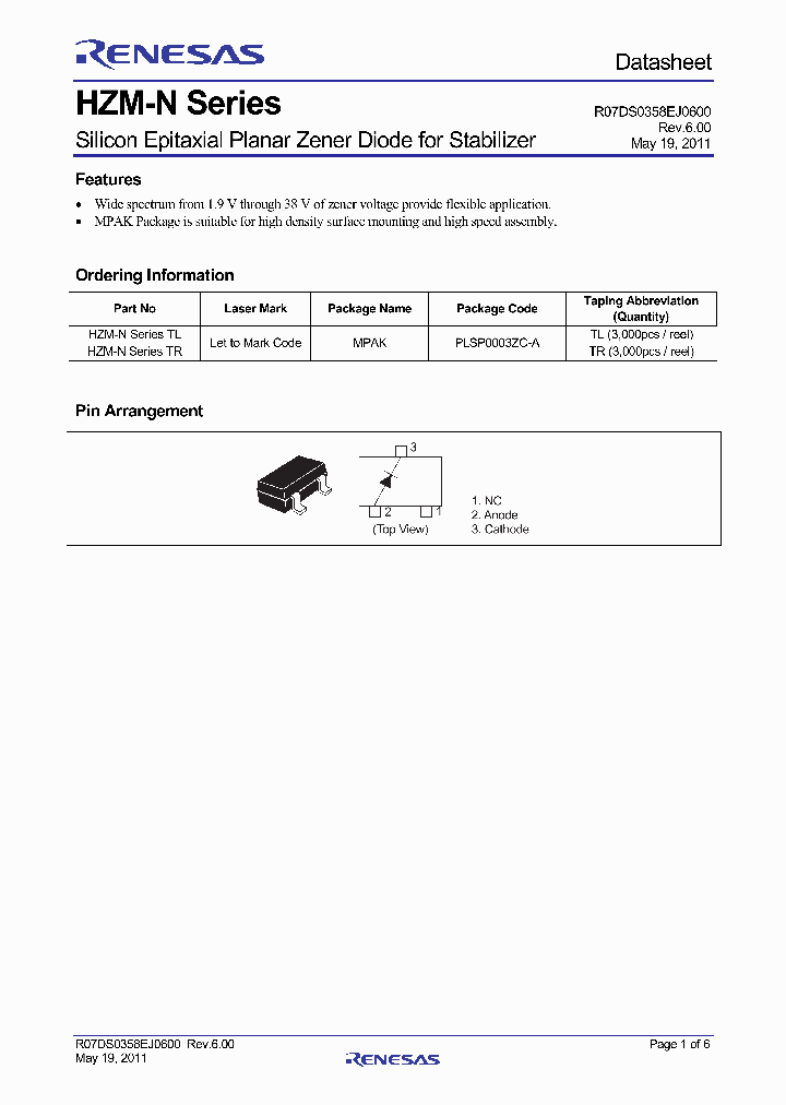 HZM-N11_3661882.PDF Datasheet
