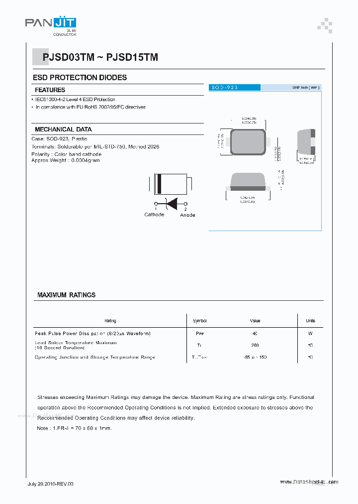 PJSD12TM_3664685.PDF Datasheet