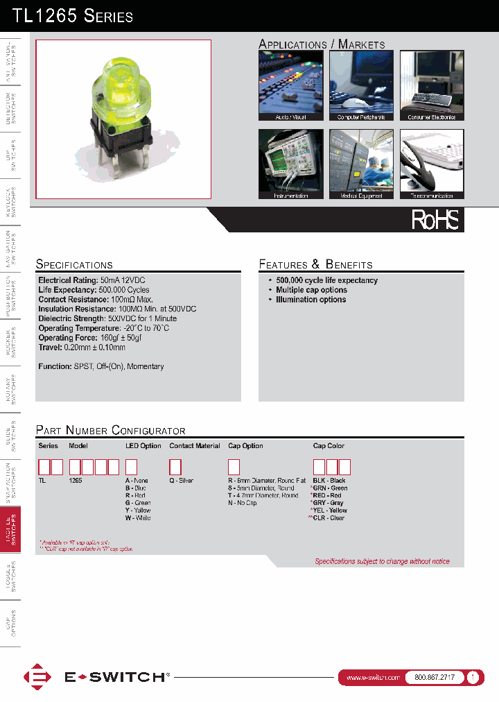 TL1265BQSBLK_3664982.PDF Datasheet
