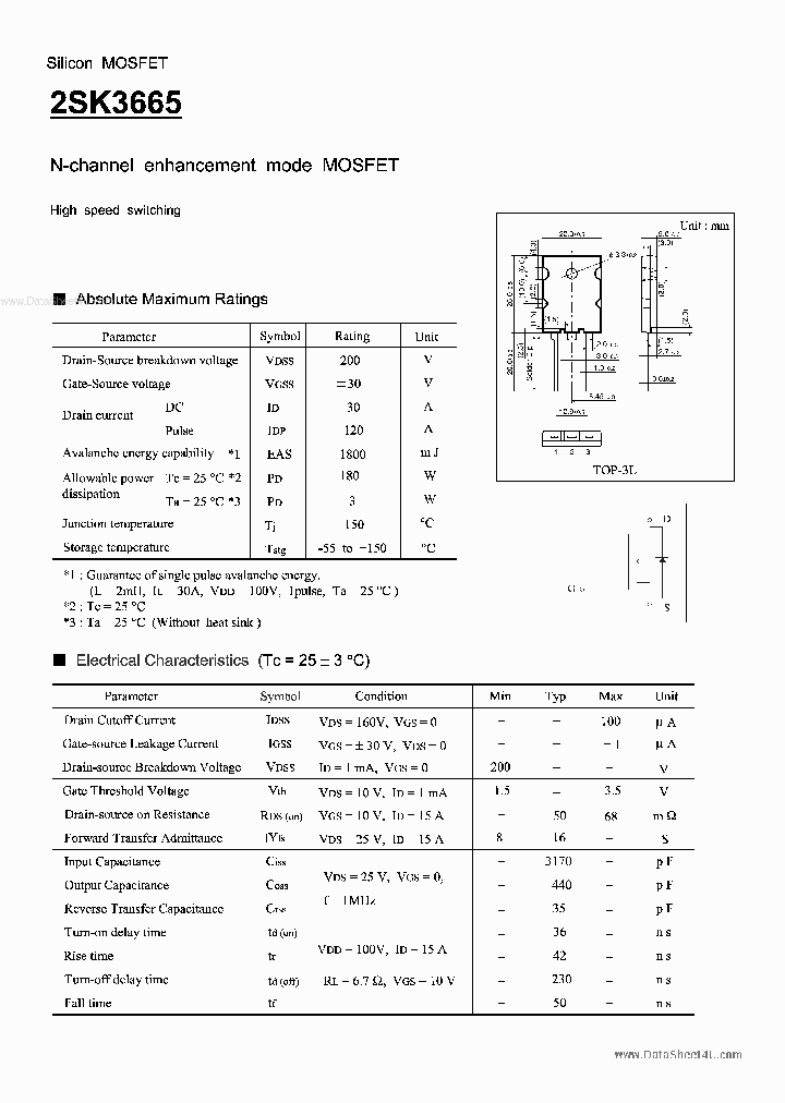 2SK3665_3666399.PDF Datasheet