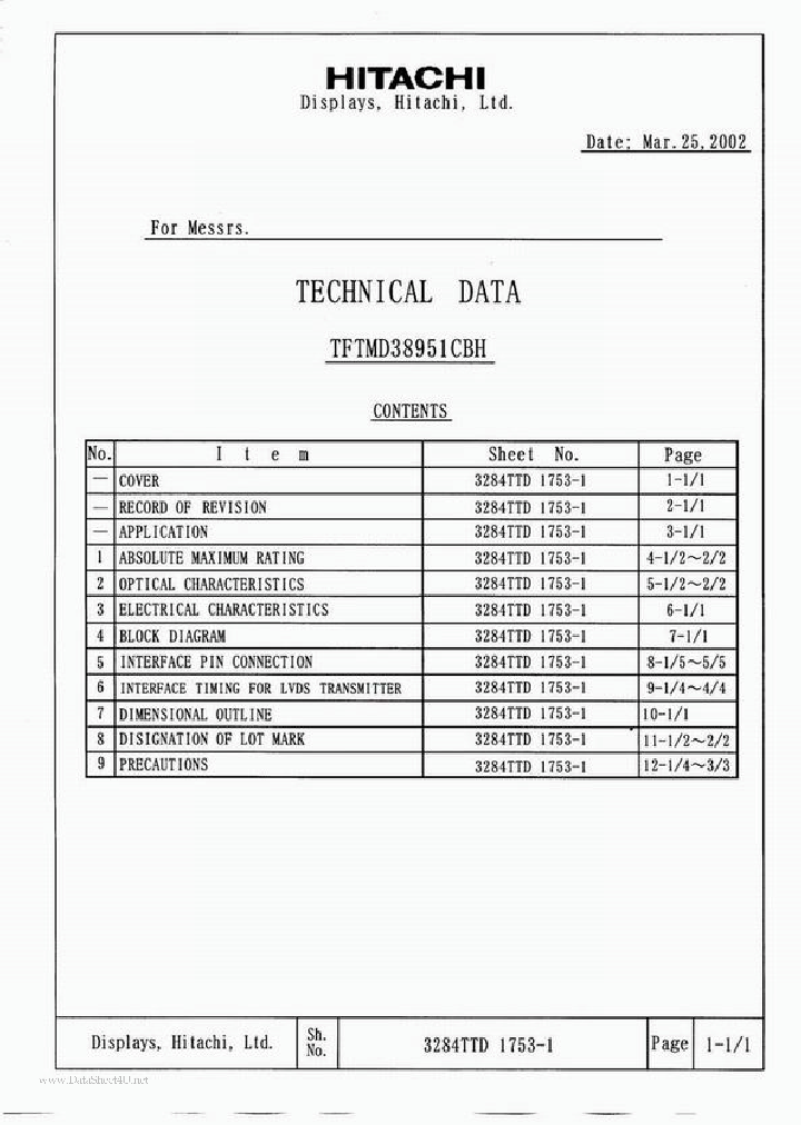 TFTMD38951CBH_3668924.PDF Datasheet