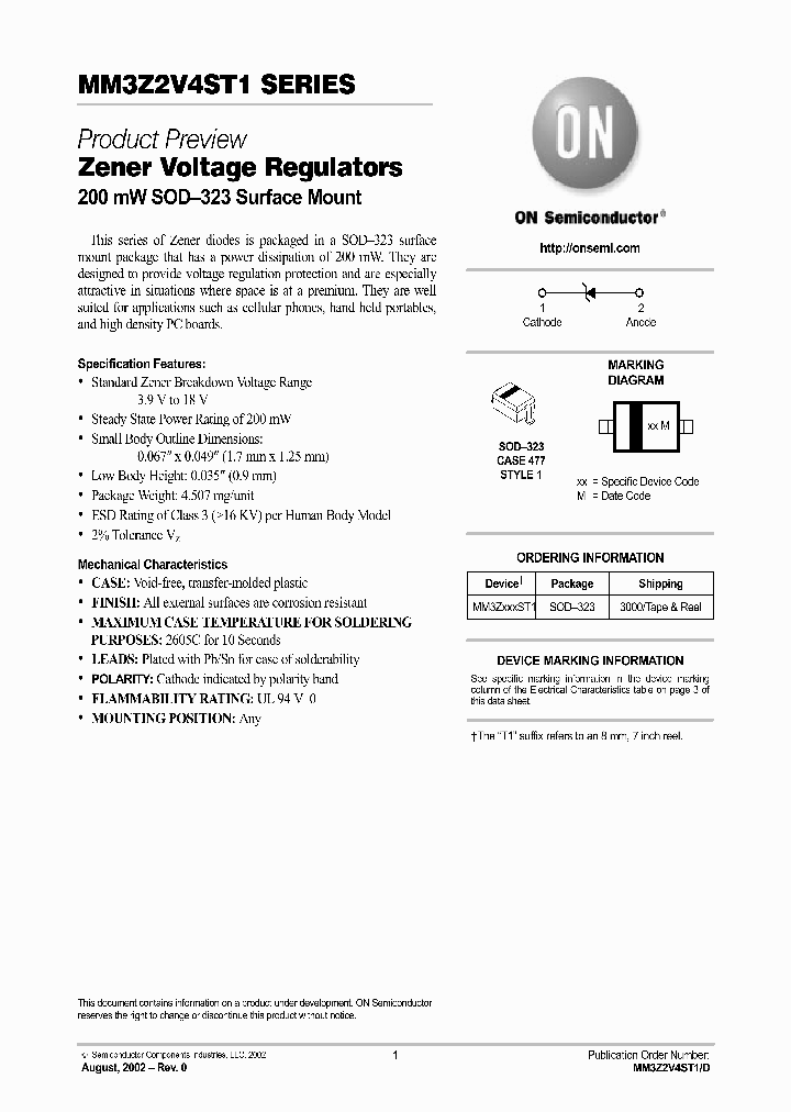 MM3Z2V4ST1-D_3669255.PDF Datasheet