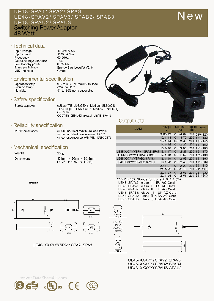 UE48-SPA1_3669482.PDF Datasheet