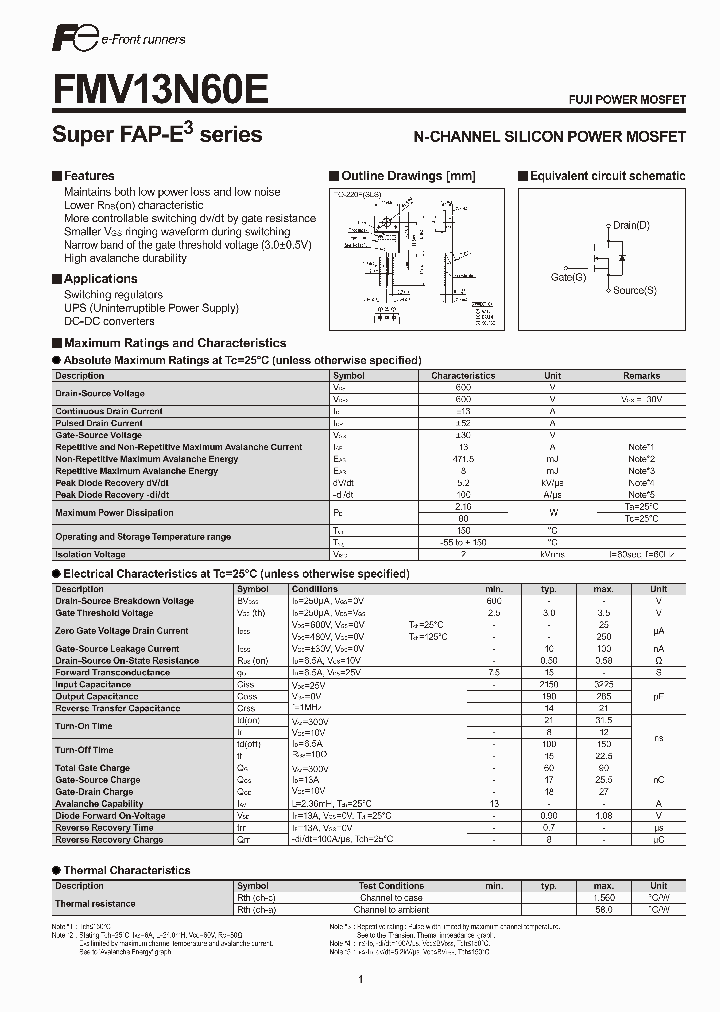 FMV13N60E_3670481.PDF Datasheet