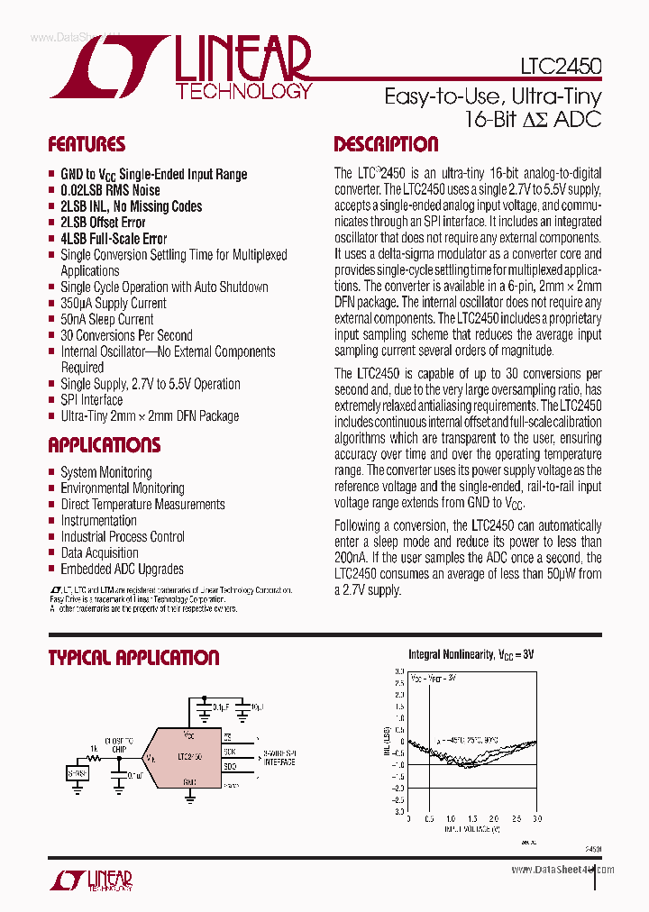 LTC2450_3670885.PDF Datasheet