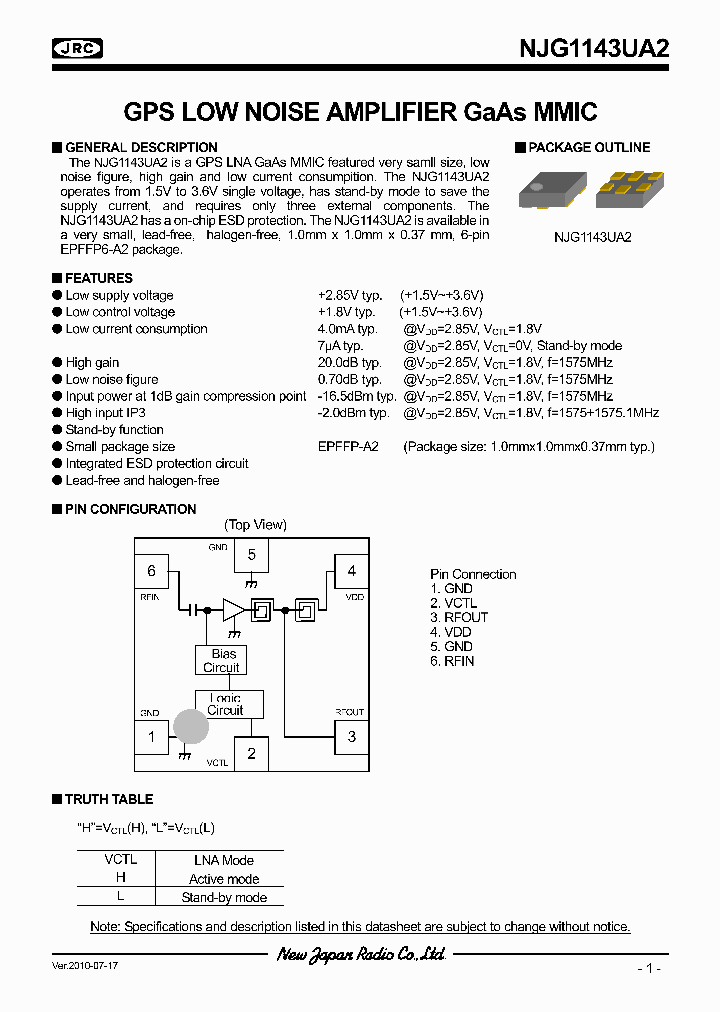 NJG1143UA2_3671353.PDF Datasheet