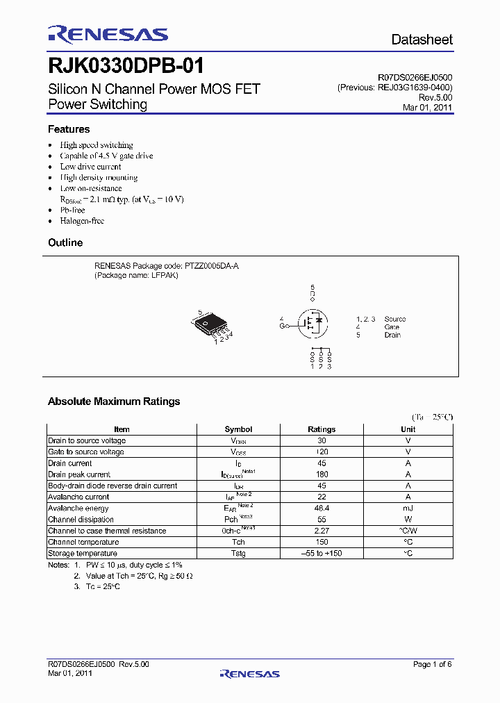 RJK0330DPB-01_3672433.PDF Datasheet
