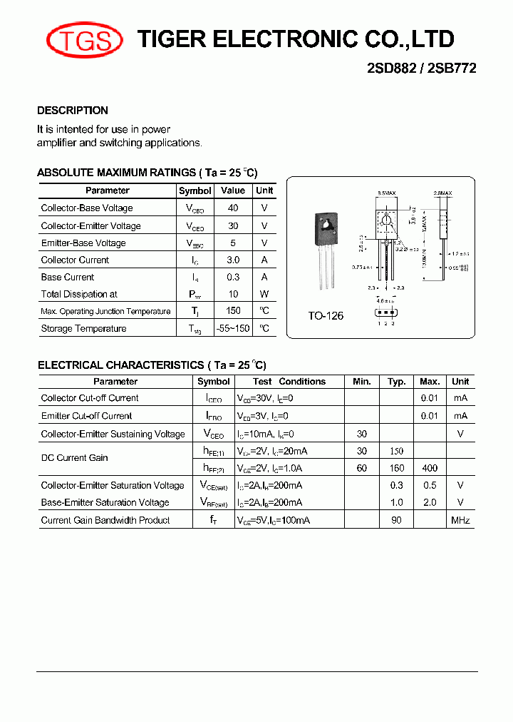 2SD882_3673934.PDF Datasheet