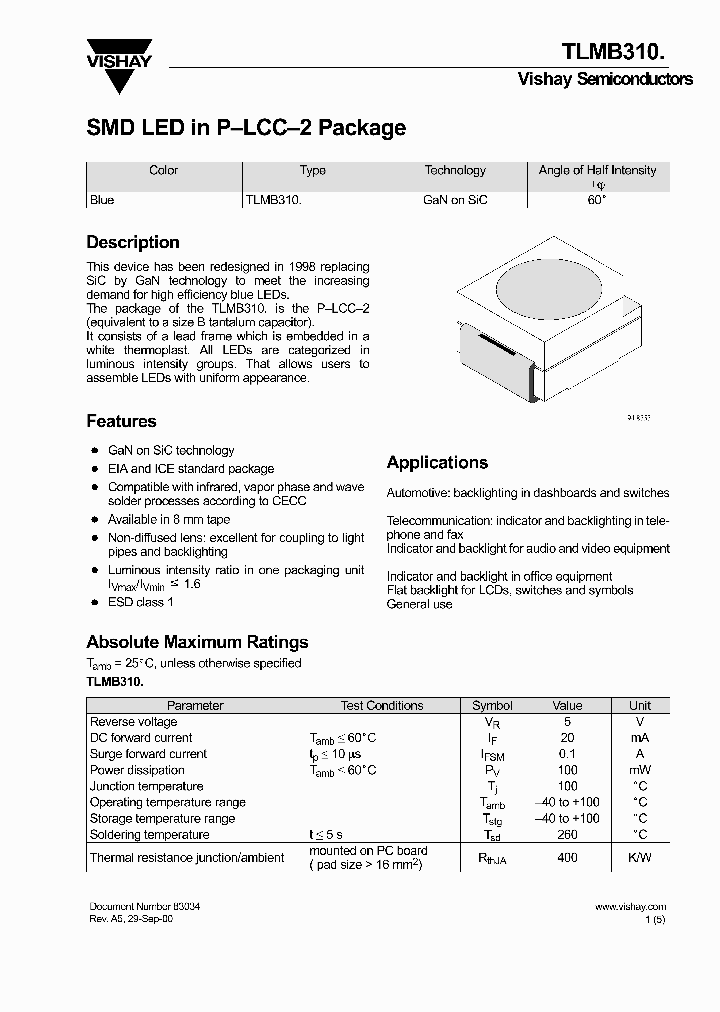 TLMB310_3674329.PDF Datasheet