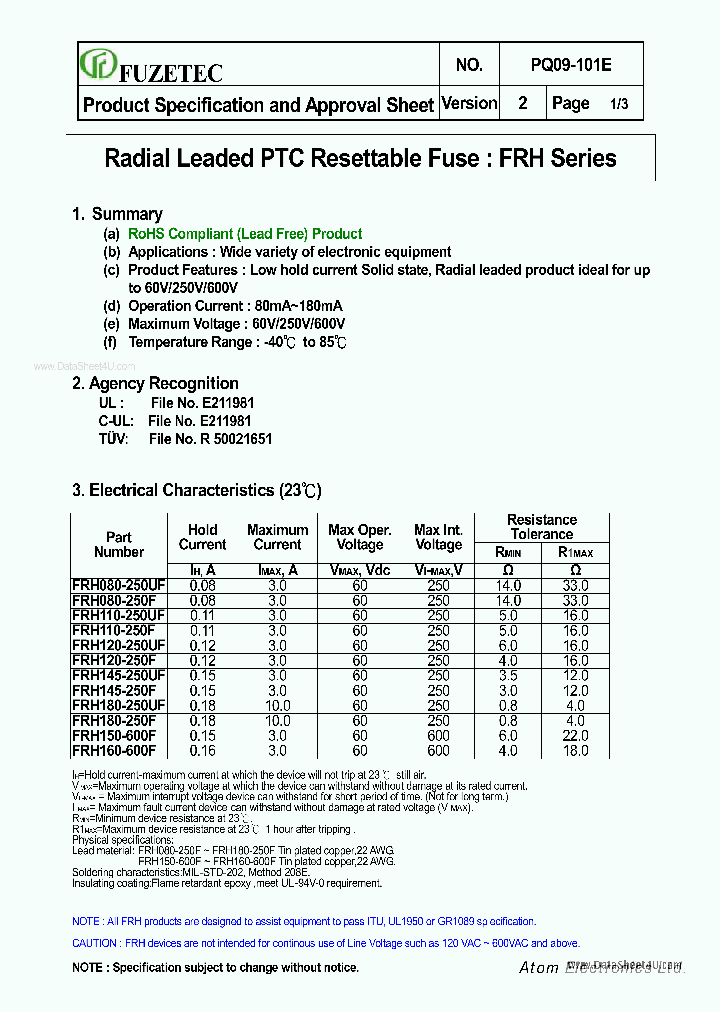 FRH080-250F_3675710.PDF Datasheet